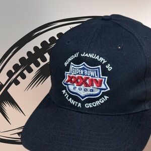 Vintage Logo 7 NFL Super Bowl XXXIV 2000 Atlanta Georgia Snapback Hat